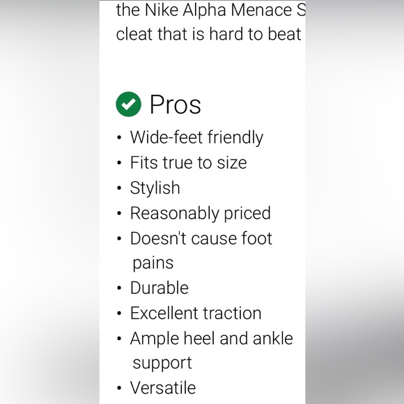 Nike Fastflex Athletic Shoes (Cleats) Alpha Shark Size 4.5 Big Boy/Girl size - Picture 15 of 16